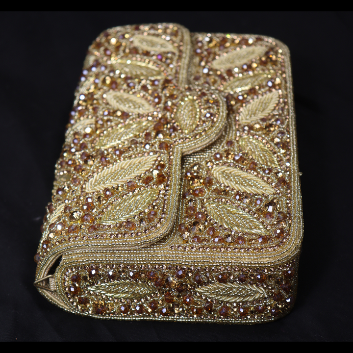 SuperLuxe Flap Bag Rose Gold [SKU:C100143]