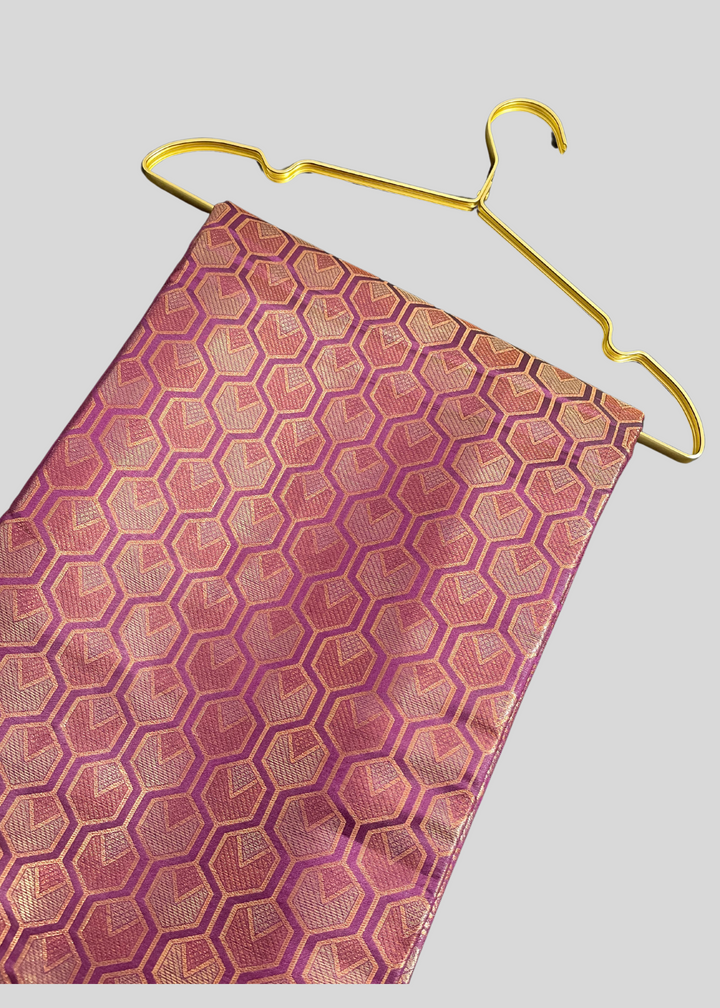 # Magenta traditional kanchipuram silk saree with zari weaving work [SKU:S100181]