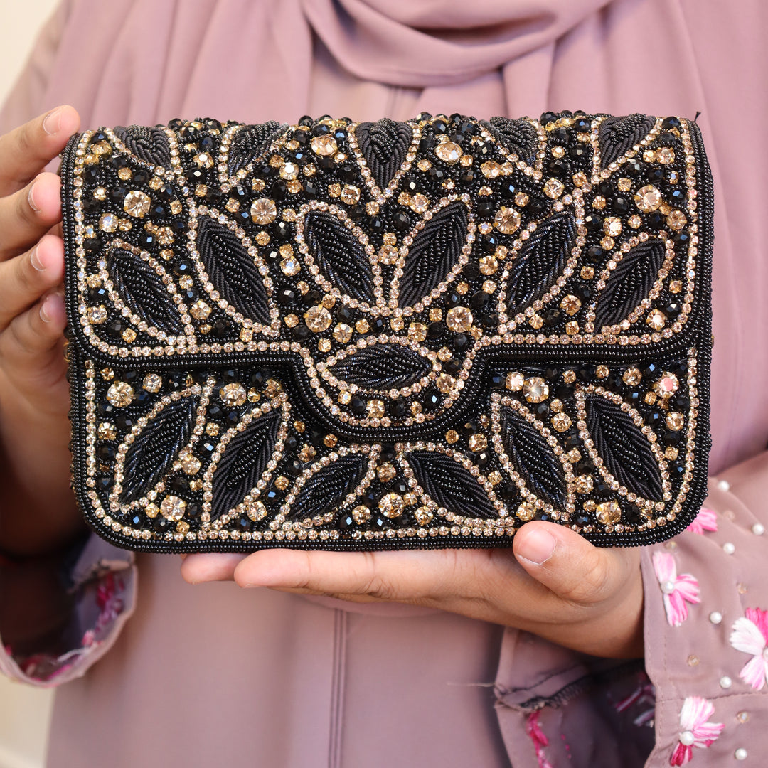 SuperLuxe Flap Bag Black [SKU:C100243]