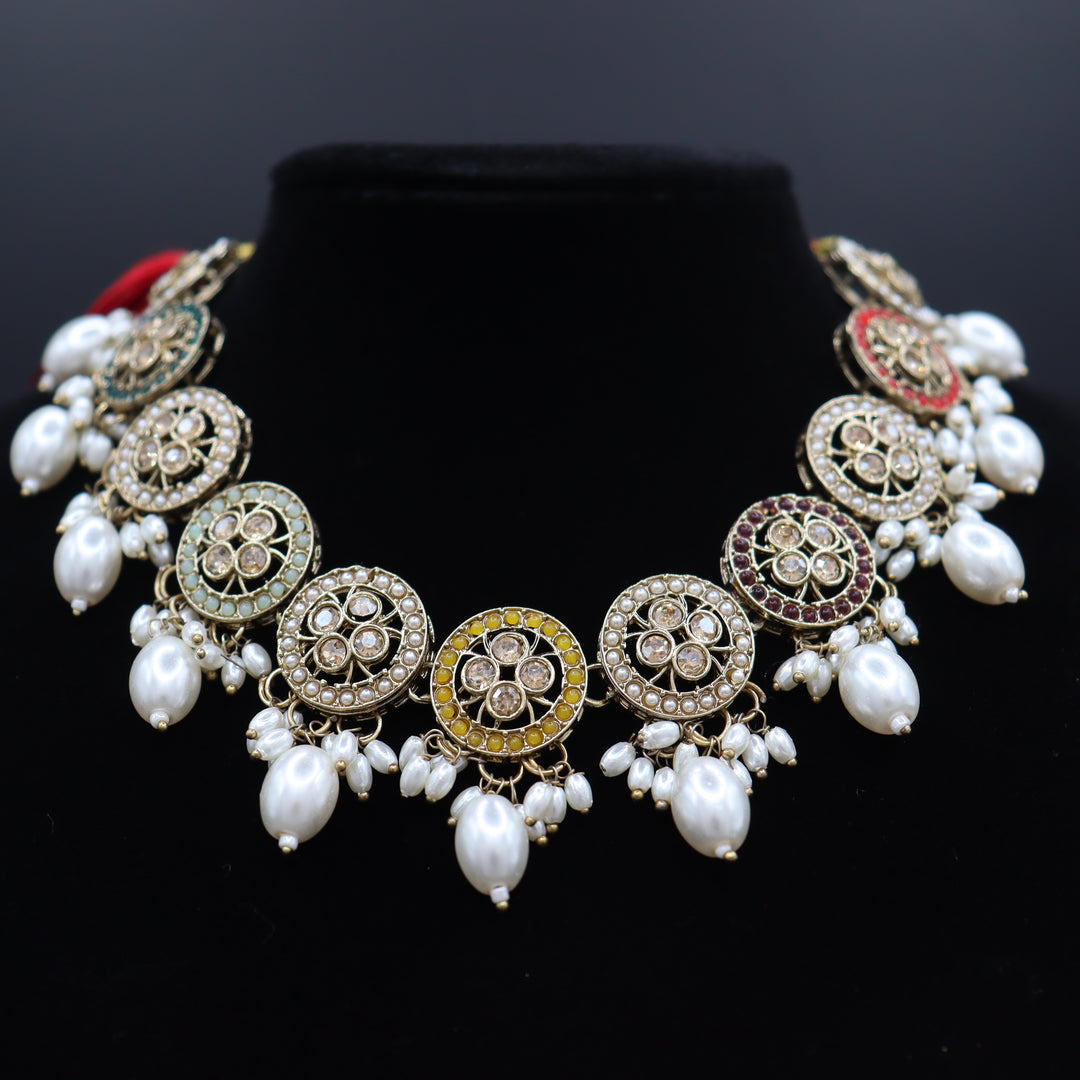 Multi-Color Neckless set