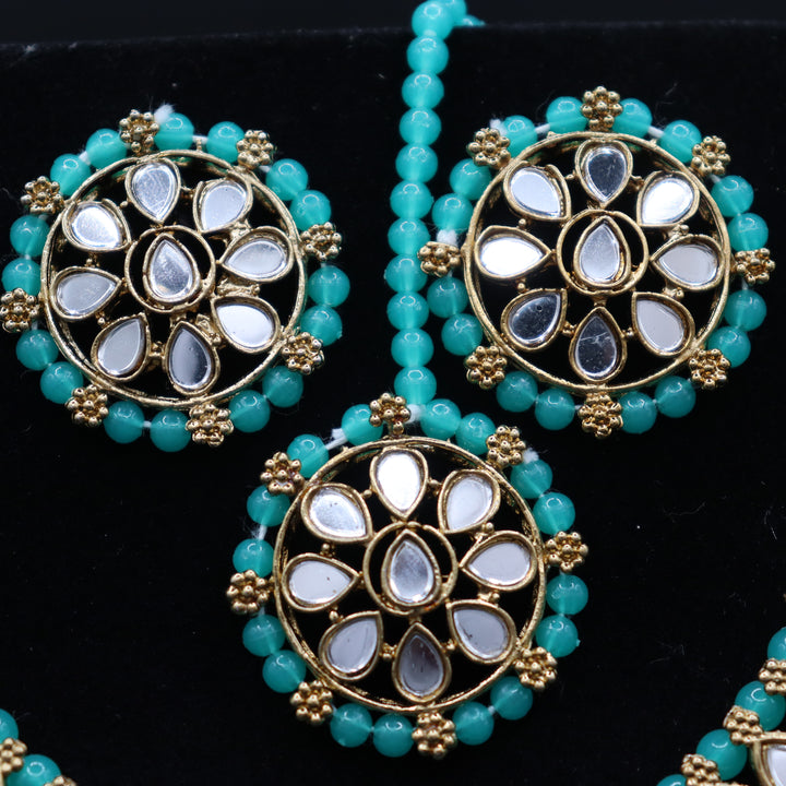 Teal blue