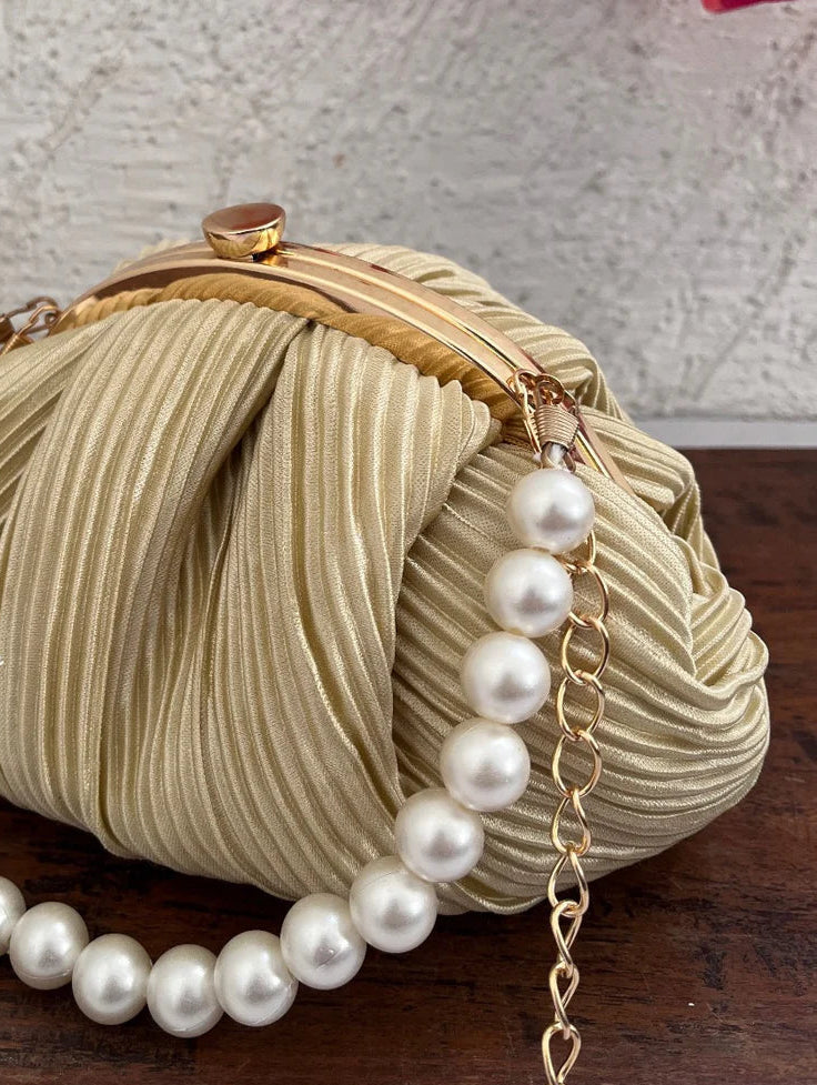 Gold Crush Batua bag [C103452]